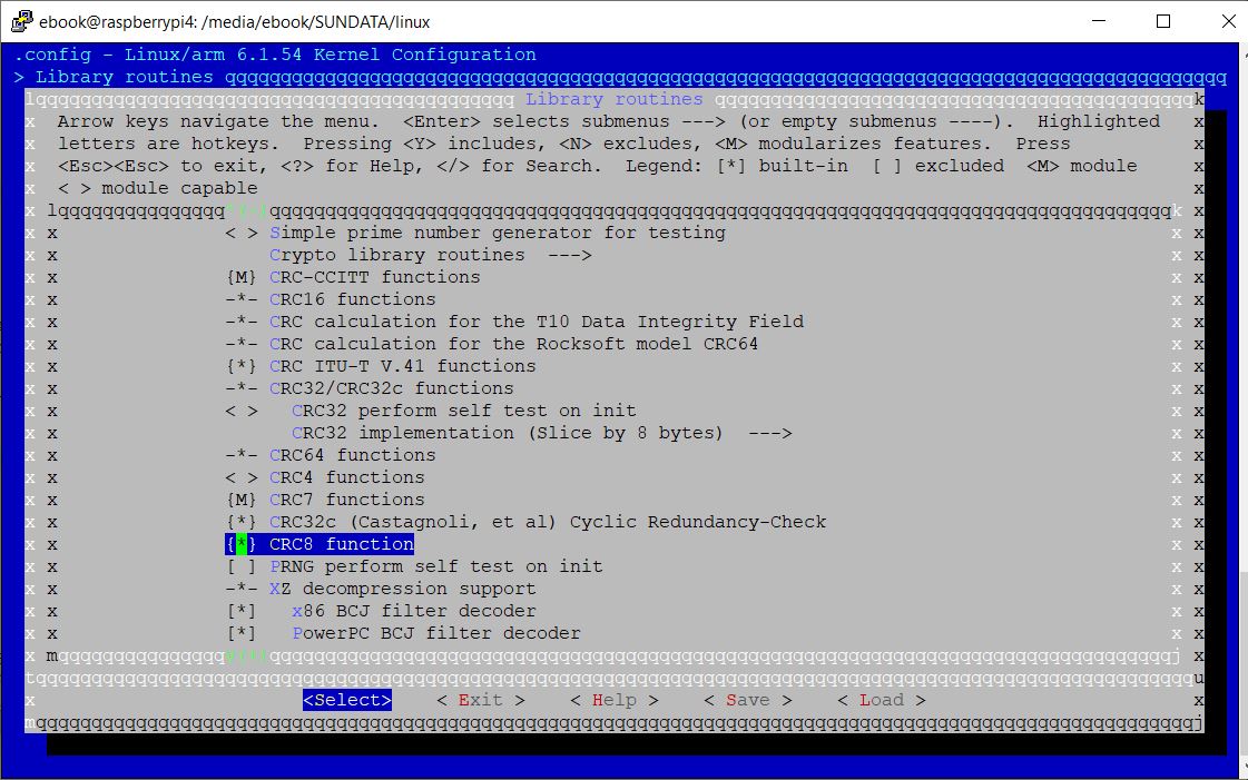 ADIN1110 Linux kernel configuration - SG Electronic Systems